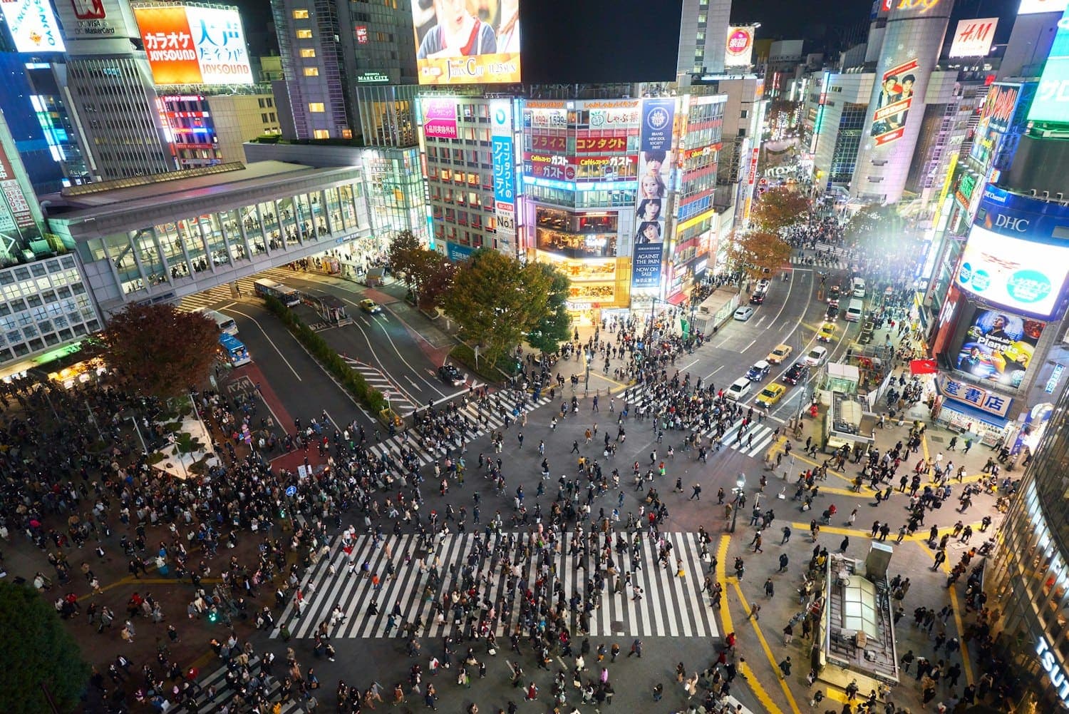 Neon streets of Shibuya, Tokyo