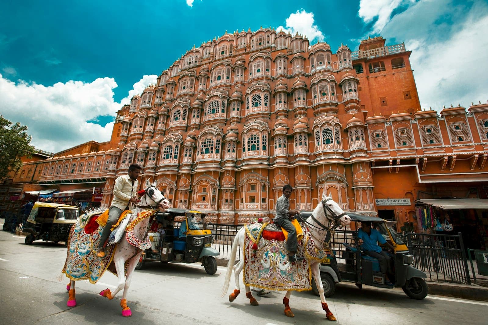 Hilltop fort near Jaipur