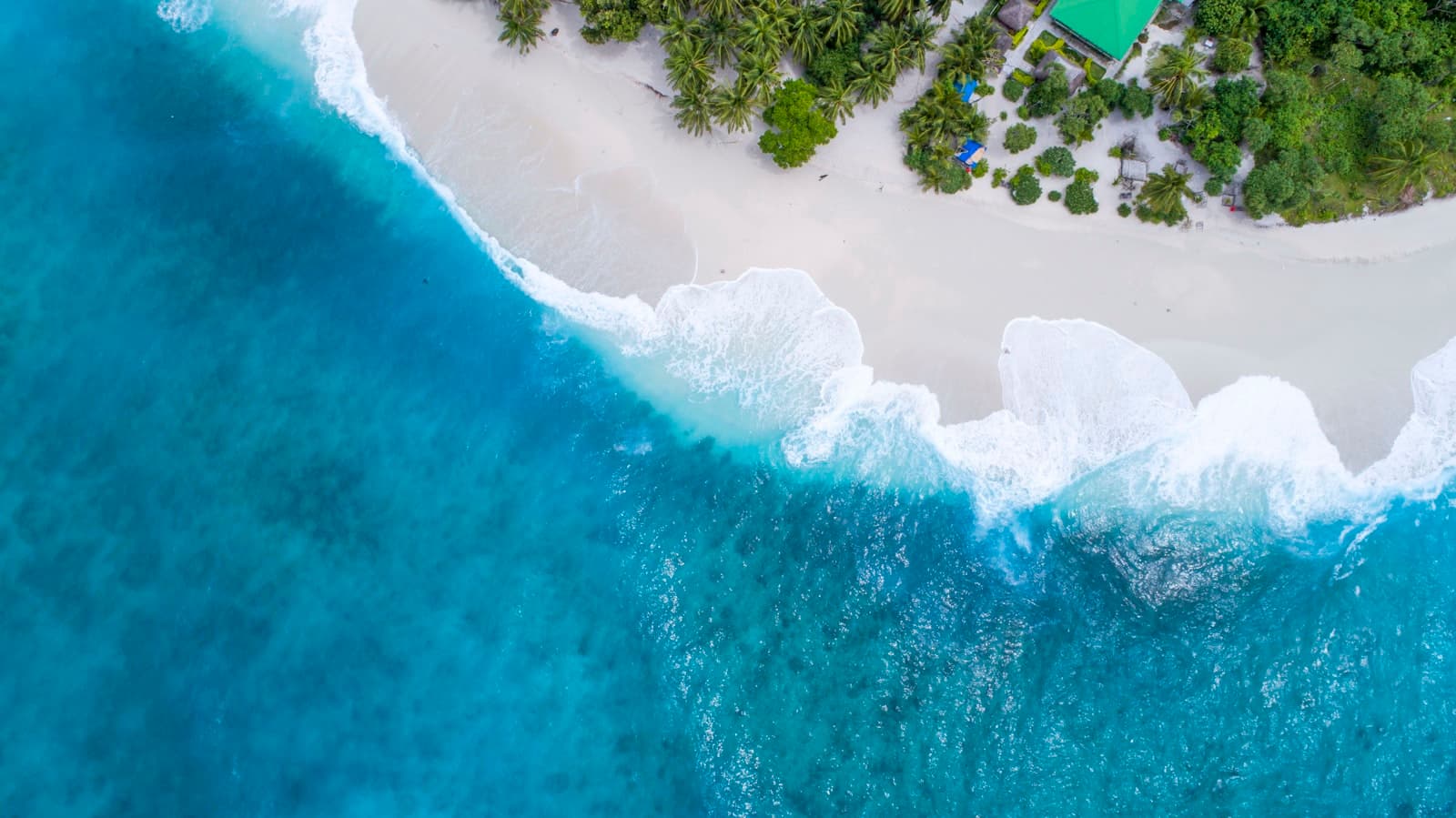 Tropical beach on Bali